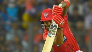 KL Rahul struck a well compiled half century in second T20I vs Ireland.(AFP) KL Rahul struck a well compiled half century in second T20I vs Ireland.(AFP)