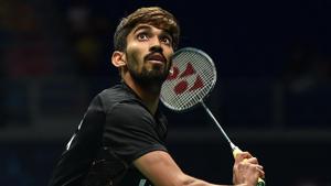 Indian badminton player Kidambi Srikanth is the men’s singles defending champion at Indonesia Open.(AFP) Indian badminton player Kidambi Srikanth is the men’s singles defending champion at Indonesia Open.(AFP)