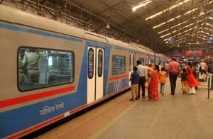 In less than five months since its launch, Mumbai’s air-conditioned train service carried more than 10 lakh commuters.(HT Photo) In less than five months since its launch, Mumbai’s air-conditioned train service carried more than 10 lakh commuters.(HT Photo)