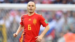 Spain midfielder Andres Iniesta called time on his remarkable international career after his team’s surprise FIFA World Cup exit at the hands of hosts Russia on Sunday.(AFP) Spain midfielder Andres Iniesta called time on his remarkable international career after his team’s surprise FIFA World Cup exit at the hands of hosts Russia on Sunday.(AFP)