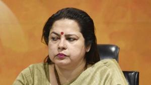 Meenakshi Lekhi said Sushma Swaraj is among those who give protection to others and does not need protection from likes of hers.(HT File Photo) Meenakshi Lekhi said Sushma Swaraj is among those who give protection to others and does not need protection from likes of hers.(HT File Photo)