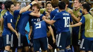 Japan was the most successful Asian team in FIFA World Cup 2018 as they were eliminated in the Round of 16.(AFP) Japan was the most successful Asian team in FIFA World Cup 2018 as they were eliminated in the Round of 16.(AFP)