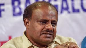 Karnataka chief minister HD Kumaraswamy speaks during a press conference in Bengaluru.(PTI File Photo) Karnataka chief minister HD Kumaraswamy speaks during a press conference in Bengaluru.(PTI File Photo)