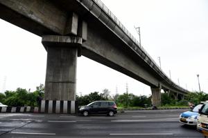 First ride by metro at Kharghar in Navi Mumbai, India, on Wednesday, July 4, 2018. (Photo by Bachchan Kumar/ Hindustan Times)(Hindustan Times) First ride by metro at Kharghar in Navi Mumbai, India, on Wednesday, July 4, 2018. (Photo by Bachchan Kumar/ Hindustan Times)(Hindustan Times)