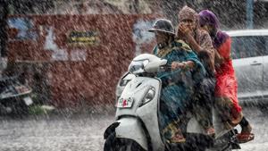 The India Meteorological Department has said that the rainfall in June, the first month of the monsoon, was below the mark, with the country recording a deficit of about 5% as of June 30. The shortfall, the IMD said, may get worse(PTI) The India Meteorological Department has said that the rainfall in June, the first month of the monsoon, was below the mark, with the country recording a deficit of about 5% as of June 30. The shortfall, the IMD said, may get worse(PTI)