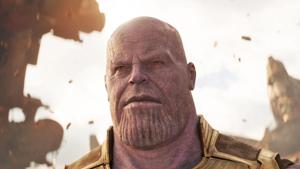 Josh Brolin plays Thanos in Avengers: Infinity War. Josh Brolin plays Thanos in Avengers: Infinity War.