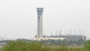 The New ATC tower at IGI Airport in New Delhi will replace the 60-metres high ATC that was built in 1999.(Vipin Kumar/HT Photo) The New ATC tower at IGI Airport in New Delhi will replace the 60-metres high ATC that was built in 1999.(Vipin Kumar/HT Photo)