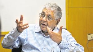 Prof Arun Kumar Grover outgoing vice-chancellor Panjab University talks to HT on a myriad of issues.(Ravi Kumar/Hindustan Times) Prof Arun Kumar Grover outgoing vice-chancellor Panjab University talks to HT on a myriad of issues.(Ravi Kumar/Hindustan Times)