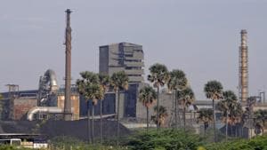 A general view shows Sterlite Industries Ltd's copper plant, a unit of Vedanta Resources, in Thoothukudi, Tamil Nadu.(Reuters File Photo) A general view shows Sterlite Industries Ltd's copper plant, a unit of Vedanta Resources, in Thoothukudi, Tamil Nadu.(Reuters File Photo)