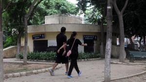File photo of Gurugram’s Leisure Valley park.(Parveen Kumar/ HT Photo) File photo of Gurugram’s Leisure Valley park.(Parveen Kumar/ HT Photo)