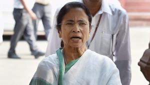 West Bengal chief minister Mamata Banerjee announced the new measures in a bid cut costs, adding that the state spends <span class='webrupee'>₹</span>47,000 crore every year towards repayment of loans.(PTI File Photo) West Bengal chief minister Mamata Banerjee announced the new measures in a bid cut costs, adding that the state spends <span class='webrupee'>₹</span>47,000 crore every year towards repayment of loans.(PTI File Photo)
