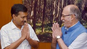 Lieutenant Governor of Delhi, Anil Baijal, and Delhi Chief Minister Arvind Kejriwal. The Supreme Court in its judgment on Delhi’s statehood preferred a purposive interpretation, which carries forth the constitutional values of democratic control. It reasons that the people of Delhi deserve to have a say on how the city functions through its State Assembly.(PTI) Lieutenant Governor of Delhi, Anil Baijal, and Delhi Chief Minister Arvind Kejriwal. The Supreme Court in its judgment on Delhi’s statehood preferred a purposive interpretation, which carries forth the constitutional values of democratic control. It reasons that the people of Delhi deserve to have a say on how the city functions through its State Assembly.(PTI)