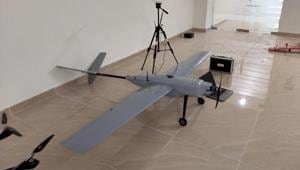 An unmanned aerial vehicle during test at Information Technology Development Agency in Dehradun on Friday.(HT Photo) An unmanned aerial vehicle during test at Information Technology Development Agency in Dehradun on Friday.(HT Photo)