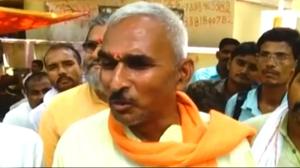 BJP MLA Surendra Singh had earlier courted controversy for making statements like “prostitutes are better than government staff”, and blaming parents and smartphones for rising rape incidents.(ANI/Twitter) BJP MLA Surendra Singh had earlier courted controversy for making statements like “prostitutes are better than government staff”, and blaming parents and smartphones for rising rape incidents.(ANI/Twitter)