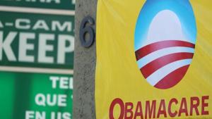 A sign on an insurance store advertises Obamacare in San Ysidro, San Diego, California.(Reuters) A sign on an insurance store advertises Obamacare in San Ysidro, San Diego, California.(Reuters)