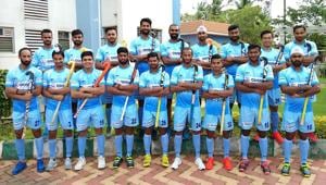 The India men’s hockey team will look to repeat its Champions Trophy in the upcoming Asian Games.(Hockey India) The India men’s hockey team will look to repeat its Champions Trophy in the upcoming Asian Games.(Hockey India)