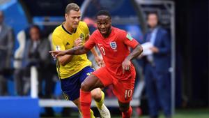 England's forward Raheem Sterling is yet to fire to his potential at the FIFA World Cup 2018.(AFP) England's forward Raheem Sterling is yet to fire to his potential at the FIFA World Cup 2018.(AFP)