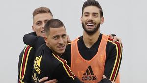 Belgium take on France in the first semi-final of FIFA World Cup 2018 in St Petersburg on Tuesday.(AP) Belgium take on France in the first semi-final of FIFA World Cup 2018 in St Petersburg on Tuesday.(AP)
