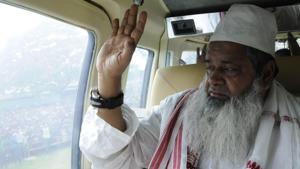 Badruddin Ajmal said that the BJP-led state government and the RSS were interfering to make sure that a large section of minorities did not make it to the final list.(HT FILE PHOTO) Badruddin Ajmal said that the BJP-led state government and the RSS were interfering to make sure that a large section of minorities did not make it to the final list.(HT FILE PHOTO)