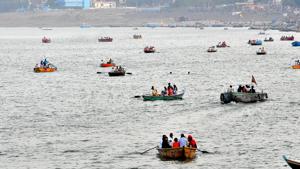 Police said the children had gone to the barrage on bicycles, without informing their parents.(HT File Photo) Police said the children had gone to the barrage on bicycles, without informing their parents.(HT File Photo)