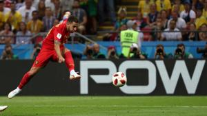 Belgium captain Eden Hazard has been instrumental in his team’s success at the FIFA World Cup 2018.(REUTERS) Belgium captain Eden Hazard has been instrumental in his team’s success at the FIFA World Cup 2018.(REUTERS)
