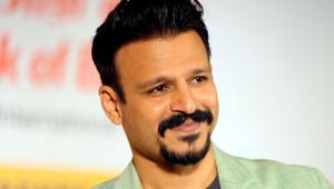 Vivek Oberoi at a press conference in Mumbai.(AFP) Vivek Oberoi at a press conference in Mumbai.(AFP)