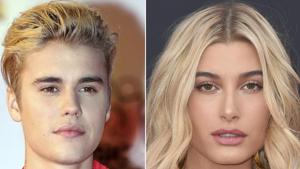 Justin Bieber and Hailey Baldwin are engaged after a month of dating. Bieber confirmed the engagement in an Instagram July 9, 2018, that included a photo of Baldwin kissing him.(AP) Justin Bieber and Hailey Baldwin are engaged after a month of dating. Bieber confirmed the engagement in an Instagram July 9, 2018, that included a photo of Baldwin kissing him.(AP)