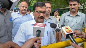 Arvind Kejriwal moved the application for withdrawing his petition in the case involving advocate Amit Sibal, son of former Union minister Kapil Sibal, as the Delhi CM had settled the matter by apologising before a trial court for making “unfounded allegations” against the lawyer.(PTI) Arvind Kejriwal moved the application for withdrawing his petition in the case involving advocate Amit Sibal, son of former Union minister Kapil Sibal, as the Delhi CM had settled the matter by apologising before a trial court for making “unfounded allegations” against the lawyer.(PTI)