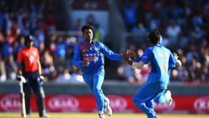 India spinners Kuldeep Yadav and Yuzvendra Chahal will play a key role in the ODI series against England.(Getty Images) India spinners Kuldeep Yadav and Yuzvendra Chahal will play a key role in the ODI series against England.(Getty Images)