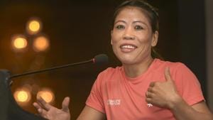 MC Mary Kom is eying her sixth world title.(PTI) MC Mary Kom is eying her sixth world title.(PTI)