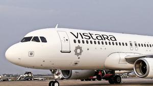 Vistara will also be renting 37 new A320neo family aircraft from leasing companies, according to a statement from the carrier Wednesday. The airline currently has a fleet of 21 single-aisle Airbus planes.(HT Photo)