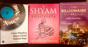 Post independence history and Hindi film songs, filthy rich Indians, and the dark god, all feature in this week’s reading list(HT Team) Post independence history and Hindi film songs, filthy rich Indians, and the dark god, all feature in this week’s reading list(HT Team)