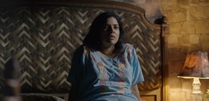 Rajshri Deshpande plays Ganesh Gaitonde’s wife in Sacred Games. Rajshri Deshpande plays Ganesh Gaitonde’s wife in Sacred Games.