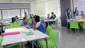 The school had invited designs from a batch of 25 students, who were split into groups of four and five.(Photo courtesy: JBCN International School) The school had invited designs from a batch of 25 students, who were split into groups of four and five.(Photo courtesy: JBCN International School)