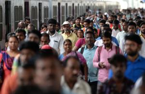 Last year, 17,000 km of road projects were awarded in India. But in many countries, the policy is to get as much traffic as possible off the roads and onto railways.(AFP) Last year, 17,000 km of road projects were awarded in India. But in many countries, the policy is to get as much traffic as possible off the roads and onto railways.(AFP)