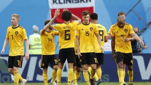 Thomas Meunier and Eden Hazrad for Belgium to give them a comfortable 2-0 win over England . Get highlights of the FIFA World Cup 2018 match between Belgium and England here.(AP) Thomas Meunier and Eden Hazrad for Belgium to give them a comfortable 2-0 win over England . Get highlights of the FIFA World Cup 2018 match between Belgium and England here.(AP)