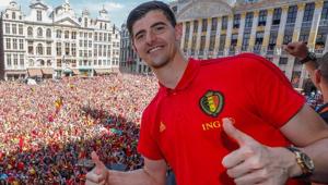 Belgium's goalkeeper Thibaut Courtois won the World Cup Golden Glove award.(AFP) Belgium's goalkeeper Thibaut Courtois won the World Cup Golden Glove award.(AFP)