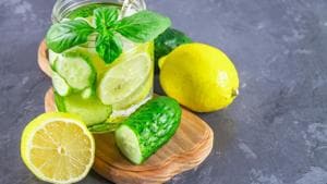 When combined with an effective exercise regimen, the lemon and ginger detox drink can work wonders.(Shutterstock) When combined with an effective exercise regimen, the lemon and ginger detox drink can work wonders.(Shutterstock)
