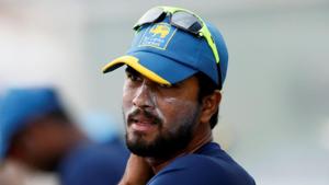 The sanction relates to an incident where the 28-year-old Dinesh Chandimal was found guilty of changing the condition of the ball during the second day’s play of the second Test against West Indies at Gros Islet last month.(REUTERS) The sanction relates to an incident where the 28-year-old Dinesh Chandimal was found guilty of changing the condition of the ball during the second day’s play of the second Test against West Indies at Gros Islet last month.(REUTERS)