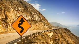 A couple were hiking near Big Sur on Friday when they spotted a Jeep Liberty at the bottom of a 200-foot coastal bluff.(Getty Images) A couple were hiking near Big Sur on Friday when they spotted a Jeep Liberty at the bottom of a 200-foot coastal bluff.(Getty Images)