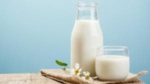 UP is the only state where the milk cooperative federation is buying milk from farmers at a high rate of <span class='webrupee'>₹</span>32 to <span class='webrupee'>₹</span>38 per litre, selling it in the market at <span class='webrupee'>₹</span>52 per litre.(Representative image/ Shutterstock) UP is the only state where the milk cooperative federation is buying milk from farmers at a high rate of <span class='webrupee'>₹</span>32 to <span class='webrupee'>₹</span>38 per litre, selling it in the market at <span class='webrupee'>₹</span>52 per litre.(Representative image/ Shutterstock)