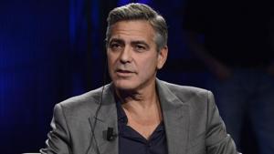George Clooney was in Rome to shoot for a Huku series.(AP) George Clooney was in Rome to shoot for a Huku series.(AP)