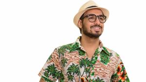 A half sleeve palm printed shirt can be paired with shorts and sneakers and there you are, Mr Uber Cool.(Getty Images/iStockphoto) A half sleeve palm printed shirt can be paired with shorts and sneakers and there you are, Mr Uber Cool.(Getty Images/iStockphoto)