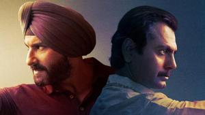 Nawazuddin Siddiqui and Saif Ali Khan star in Netflix’s Sacred Games. Nawazuddin Siddiqui and Saif Ali Khan star in Netflix’s Sacred Games.