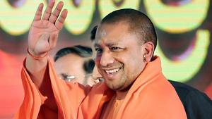 Yogi and his cabinet lauded him and assured his services will be used in one form or the other.(PTI Photo) Yogi and his cabinet lauded him and assured his services will be used in one form or the other.(PTI Photo)