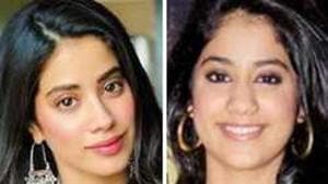 Janhvi Kapoor now (l) and then (r). Sridevi and Boney Kapoor’s daughter will be seen in her Bollywood debut Dhadak this Friday.(Instagram) Janhvi Kapoor now (l) and then (r). Sridevi and Boney Kapoor’s daughter will be seen in her Bollywood debut Dhadak this Friday.(Instagram)