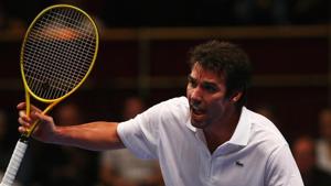 Michael Stich won his only Grand Slam singles crown at Wimbledon in 1991, downing countryman Boris Becker in straight sets in the final.(Getty Images) Michael Stich won his only Grand Slam singles crown at Wimbledon in 1991, downing countryman Boris Becker in straight sets in the final.(Getty Images)
