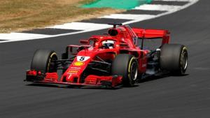 Ferrari’s Sebastian Vettel, whose only home win to date was with Red Bull at the Nuerburgring in 2013, leads his fellow-four times world champion Lewis Hamilton by eight points, while Ferrari are 20 clear in the constructors’ standings.(Reuters) Ferrari’s Sebastian Vettel, whose only home win to date was with Red Bull at the Nuerburgring in 2013, leads his fellow-four times world champion Lewis Hamilton by eight points, while Ferrari are 20 clear in the constructors’ standings.(Reuters)