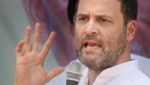 Congress president Rahul Gandhi has slammed the government which on Wednesday said it is considering a proposal to amend the Right to Information (RTI) Act, 2005, to frame rules on salaries and services of chief information commissioner and information commissioners.(PTI) Congress president Rahul Gandhi has slammed the government which on Wednesday said it is considering a proposal to amend the Right to Information (RTI) Act, 2005, to frame rules on salaries and services of chief information commissioner and information commissioners.(PTI)