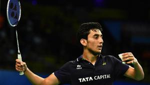 Lakshya Sen beat second-seeded Chinese Li Shifeng 21-14, 21-12 to enter the men singles semi-finals.(Getty Images) Lakshya Sen beat second-seeded Chinese Li Shifeng 21-14, 21-12 to enter the men singles semi-finals.(Getty Images)